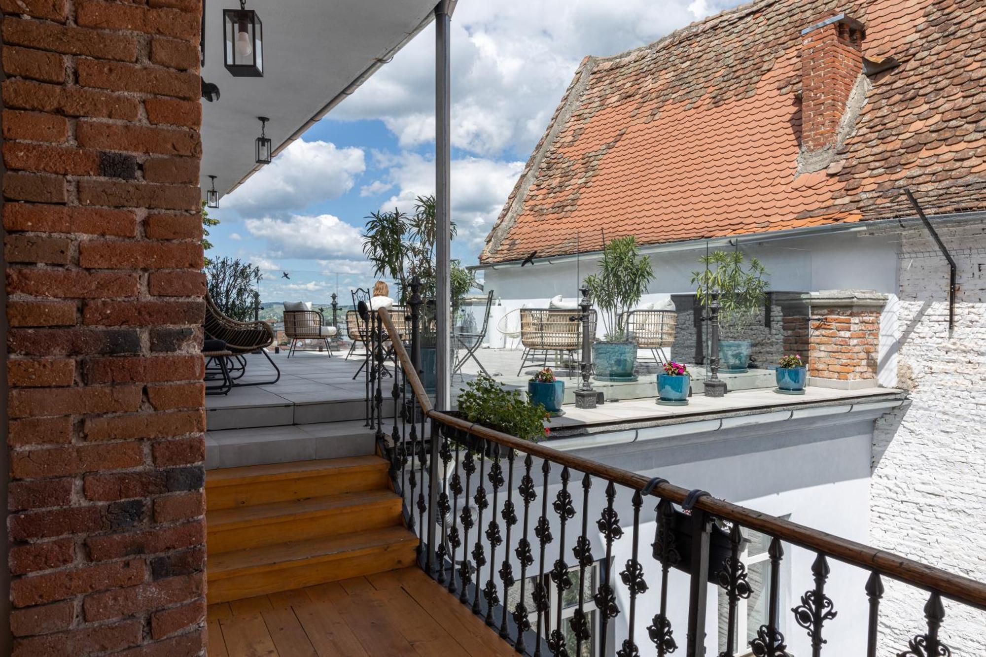 Magister Seven Bed & Breakfast ซีบิว ภายนอก รูปภาพ